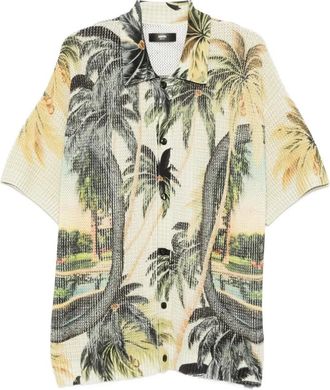 Amiri Overhemden, Heren, Veelkleurig, M, Multi Shirt Amknir 1029