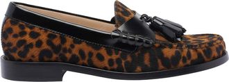 Stuart Weitzman Animalier Lottie Loafers