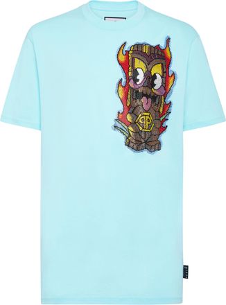 Philipp Plein T-Shirt Ronde Hals Hawaii
