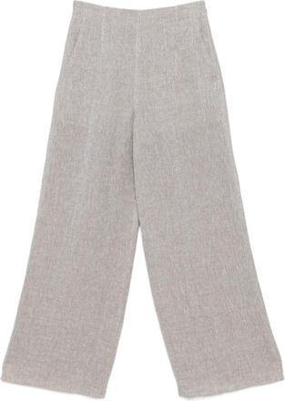 Emporio Armani Womens Trousers Grey