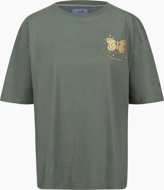 Regatta Womens Regatta Womens/Ladies Christian Lacroix Bellegarde Butterfly Back Print T-Shirt - Green - Size: 12