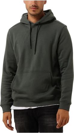 Genti Groene Sweater voor Mannen - Heren - Hoodies - Groen - S - Hoodies & sweatvesten