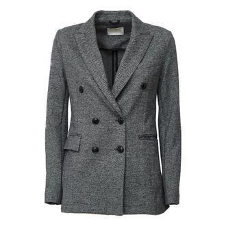Circolo 1901 Blazer Doppiopetto - - Jackets - Donna - Nero - M
