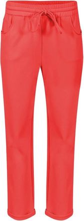 ZiZo Scharlakenrode Jazz Broek - Dames - Straight fit broeken - Rood - S - Broeken