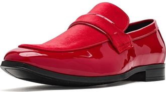 Stacy Adams Spratley Saddle Slip-On Mens Lace Up Wing Tip Shoes Red : 11.5 M, Synthetic/Textile