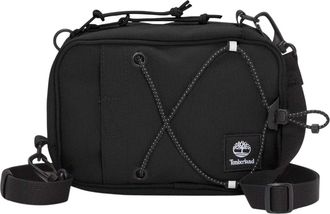 Timberland Koord Stropdas Crossbody Tas (Zwart)