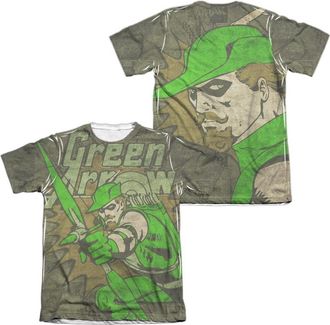 Gildan DC Comics Take Aim (Front/Back Print) Adult Poly/Cotton Short Sleeve Tee / T-Shirt