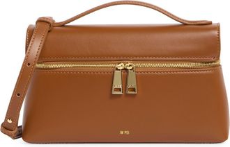JW PEI Thea Faux Leather Top Handle Bag in Brown at Nordstrom