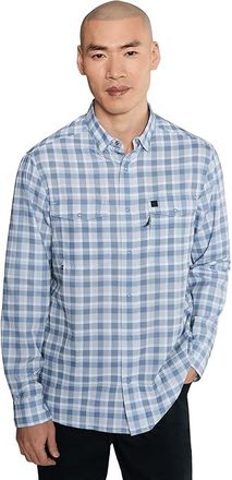 Vineyard Vines Permit Plaid Performance Harbor Shirt Mens T Shirt Summer Evening : 2XL, Polyester/Seersucker