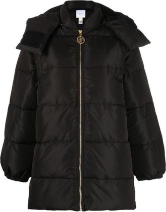 Patou Black Quilted Hood Jacket