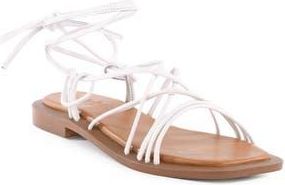 Seychelles Lilac Two Ankle Wrap Sandal in White at Nordstrom Rack, Size 7.5