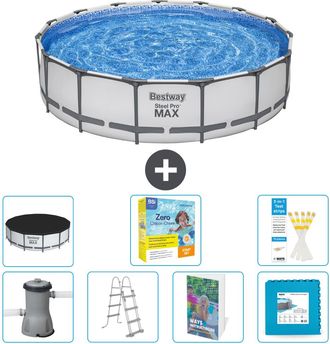 Bestway Piscina Bestway Steel Pro Max Redonda - 457x122 Cm - 8-piezas S566