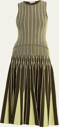 SIMKHAI Oaklen Sleeveless Midi Dress