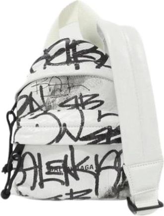 Balenciaga Pre-owned Cross Body Bags, female, White, Size: ONE SIZE Pre-owned Vintage Shoulder Bag