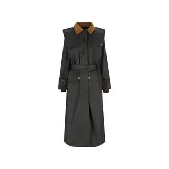 Barbour X WP Waxed-cotton Belted Coat