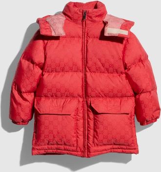 Gucci Kids - GG Nylon Zip Jacket, Red, Ready-to-wear