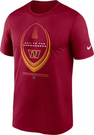Nike Washington Commanders Legend Icon Nike Mens Dri-FIT NFL T-Shirt in Red | NKGK67P9E-NDB