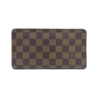 Louis Vuitton Ebene Coated Canvas Long Wallet (Bi-Fold) (Pre-Owned)