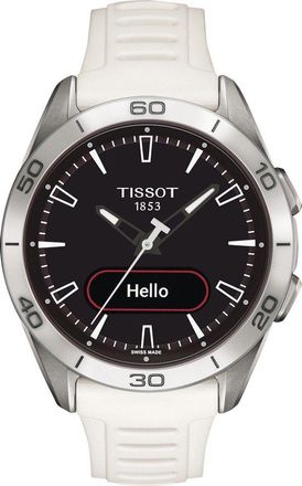 Tissot T-touch Connect Sport Mens White Watch T1534204705103 Silicone - One Size