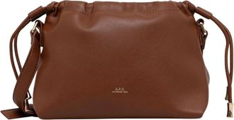 A.P.C. Sac Ninon Mini - Bags - Mujer - Marr&oacute;n - ONE SIZE