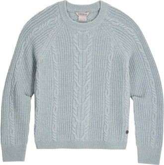Royal Robbins Rockcraft Cable Crew Merinopullover f&uuml;r Damen | grau