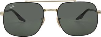 Ray-Ban Green Square Unisex Sunglasses RB3699 900031 56