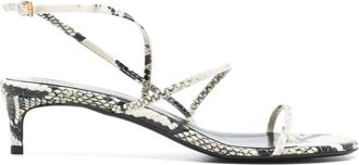 Khaite Loop Kitten Heel Sandals T. 035