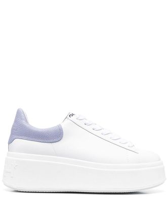 Ash Moby lace up sneakers - White