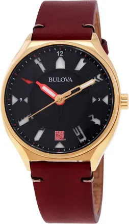 Bulova Automatic Black Dial Mens Watch 97A192