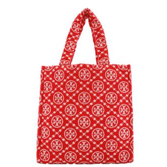 Tory Burch T Monogram Terry Tote Bag