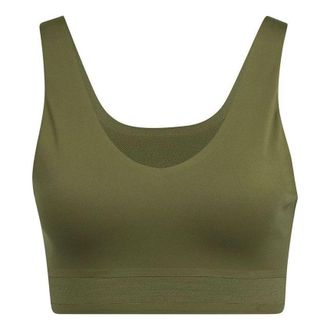 adidas (WMNS) adidas Cozy Yoga Bra Green GM2751