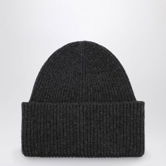 Destin Anthracite Grey Cashmere Blend Beanie