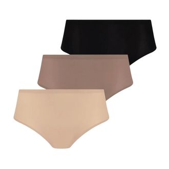 Chantelle Ondergoed, Dames, Veelkleurig, ONE Size, Katoen, Soft Stretch Hipster (5-Pack)