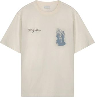 Filling Pieces Tops, Heren, Beige, S, T-shirt Gardener