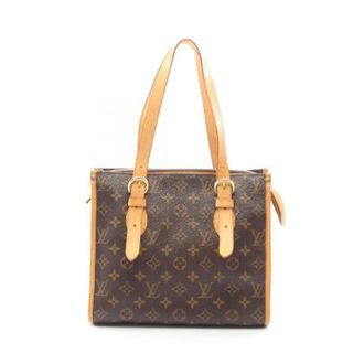 Louis Vuitton Pre-owned Popincourt Haut Monogram Tote Bag - Dames - Pre-owned - Bruin - Maat: ONE Size Leer