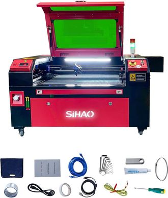 OEM Sihao M&aacute;quina De Grabado L&aacute;ser Co2 80w M&aacute;quina Cnc De Corte Usb 700 X500mm Ruida