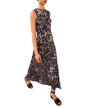 Ulla Johnson Lina Ruched Midi Dress