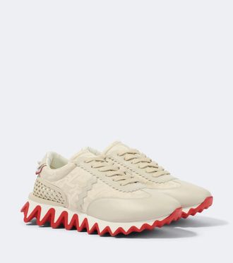Christian Louboutin Zapatillas Loubishark de piel