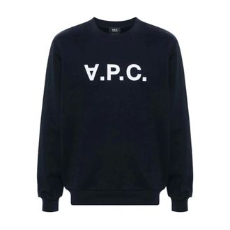 A.P.C. A.p.c., Hoodies & sweatvesten, Heren, Blauw, XL, Sweatshirt
