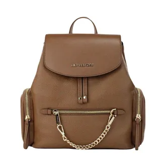 Michael Kors Jet Set Medium Chain Shoulder Backpack - female - Michael Kors - Backpacks - Brown - ONE SIZE - Bags