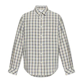 Sams&oslash;e & Sams&oslash;e Overhemden, Heren, Beige, XL, Saryan Shirt