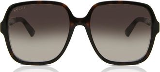 Gucci GG1189S 003 Womens Sunglasses Tortoiseshell Size 58 - Free RX Lenses - Free RX Lenses