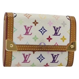 Louis Vuitton Pre-owned Portemonnee - Dames - Pre-owned - Veelkleurig - Maat: ONE Size Leer