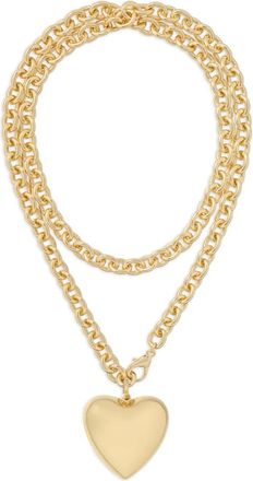 Roxanne Assoulin Collana con ciondolo a cuore - Oro
