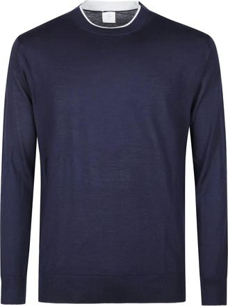 Eleventy Maglione girocollo - Blu