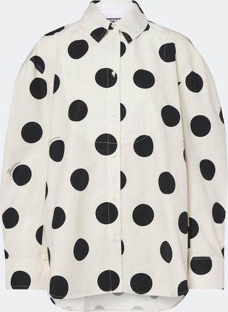 Jacquemus Camisa Citta de algod&oacute;n con lunares