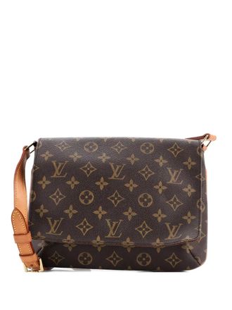 Louis Vuitton Musette Tango Handbag Monogram Canvas shoulder bag - Brown