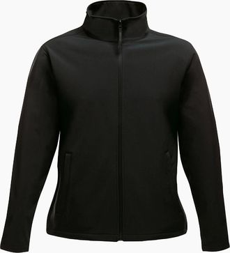 Regatta Womens Regatta Professional Womens/Ladies Printable Soft Shell Jacket - Black - Size: 14