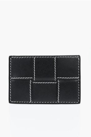 Bottega Veneta Braided Leather Card Holder size Unica