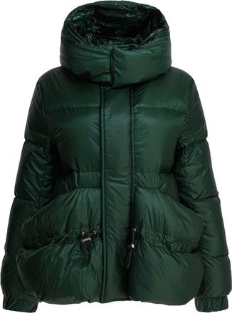 sacai Puffer Blouson - Dames - Jassen - Groen - Maat: 2XS Wol
